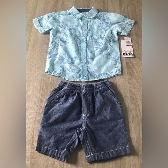NWT … KIDS HEADQUARTERS “Size: 3T” 2 Piece Shorts Set / Outfit - Picture 2 of 6